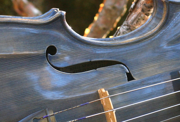 Ennemoser-Geige - "Blaue Violine" 1993 Ennemoser-Geige - "Blaue Violine" 1993