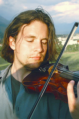 David Arroyabe mit Ennemoser-Geige
